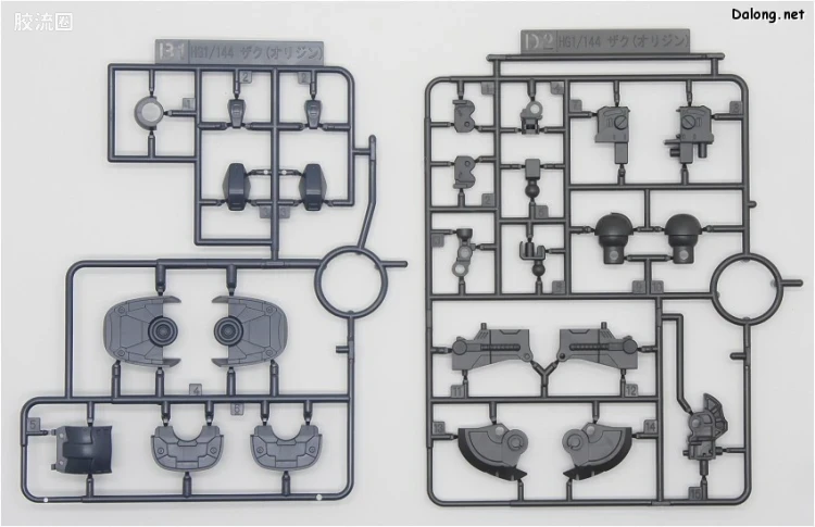 HG 高达The Origin 普通版 MS-06S 夏亚专用扎古II 红色彗星Ver. - 图片